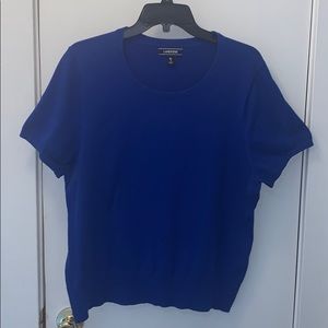 Short Sleeve Supima Cotton Sweater